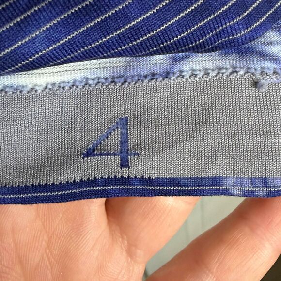 Lululemon Swiftly Tech Long Sleeve 2.0 *Wash *Shibori Stripe Midnight Orchid - Picture 8 of 9